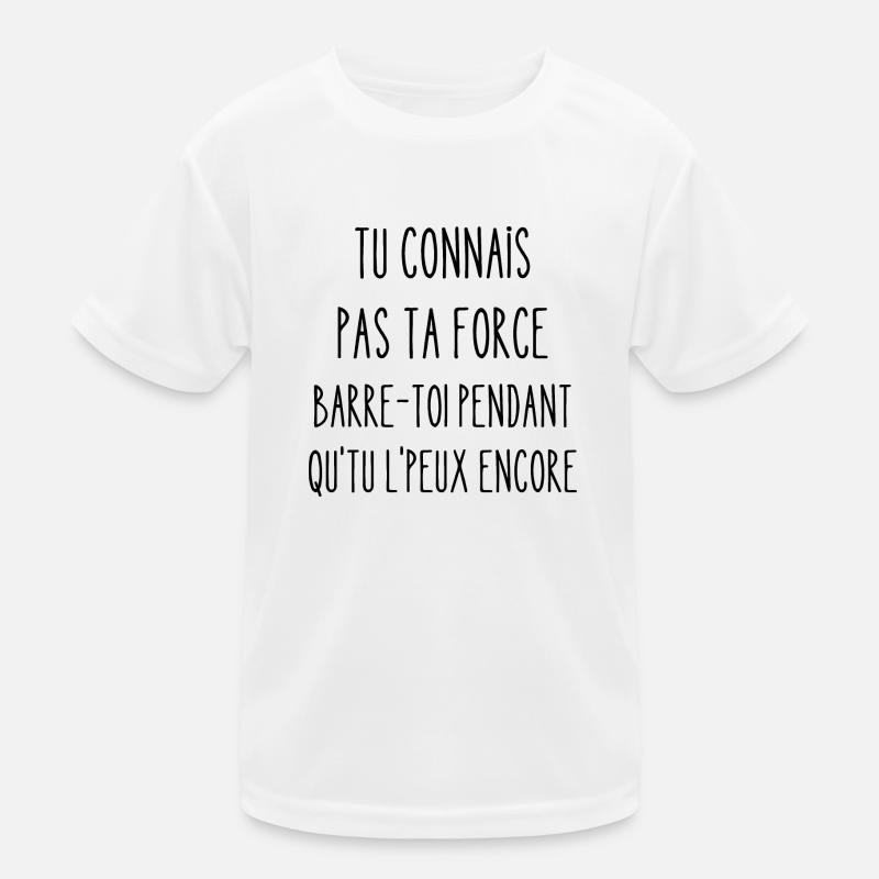 tu connais pas ta force T-shirt sport Enfant