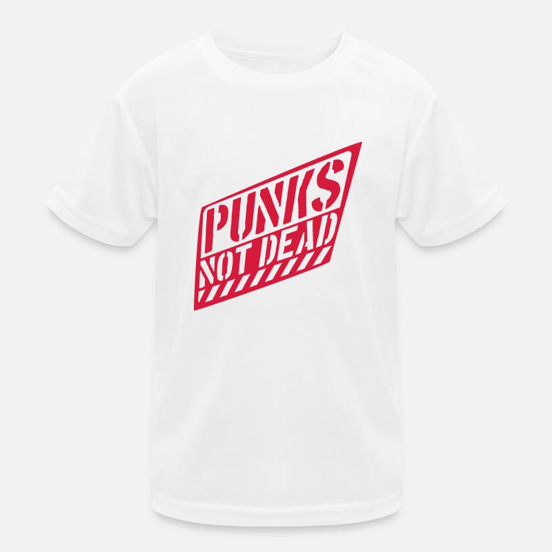 punks pas mort citation T-shirt sport Enfant