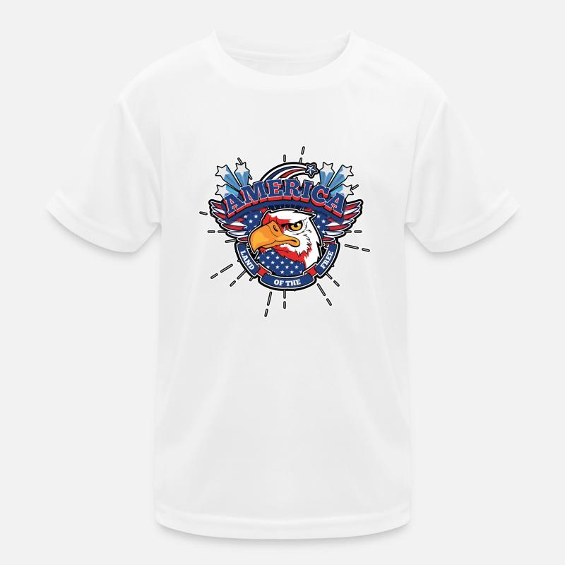 America Kids Functional T-Shirt