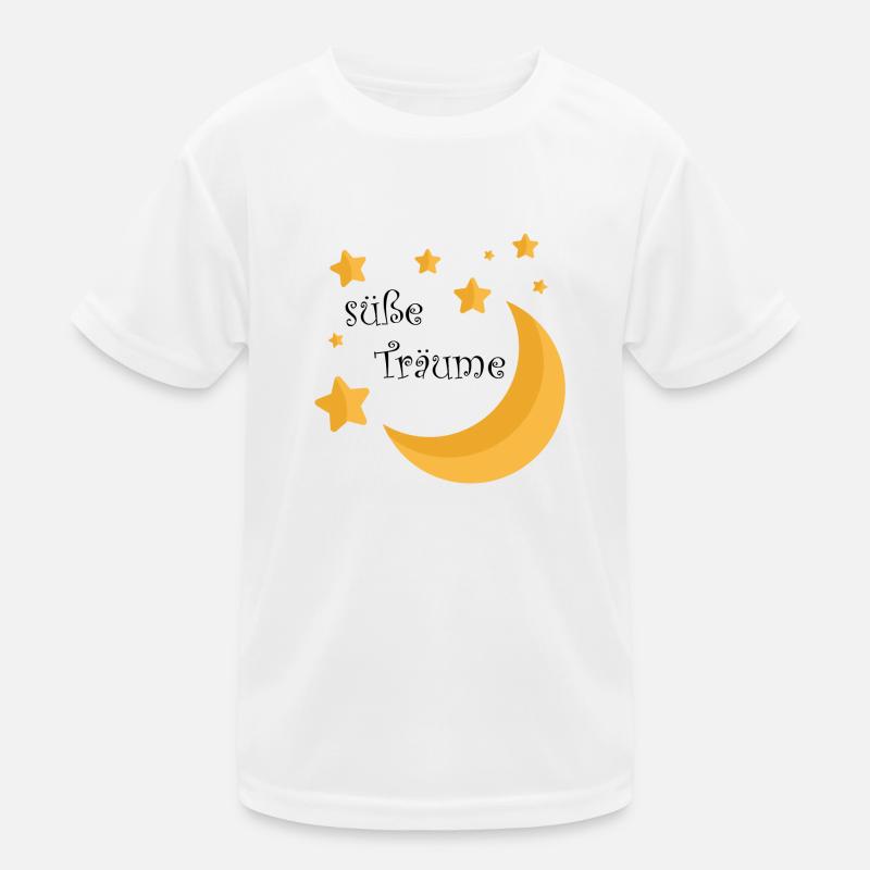 Süsse Träume, erholsame Nacht. Traum wird wahr Kinder Funktions-T-Shirt