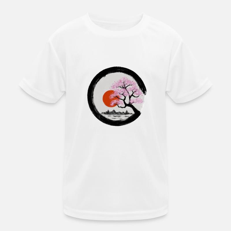 Sakura Horizont Kinder Funktions-T-Shirt