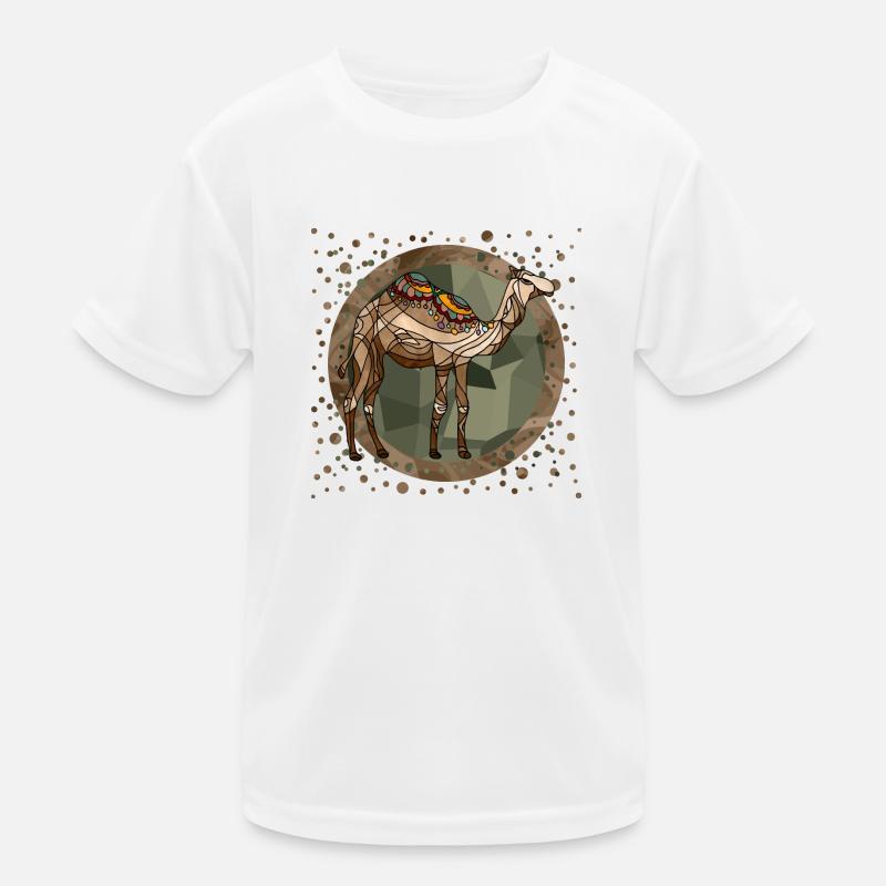 Kamel Kinder Funktions-T-Shirt