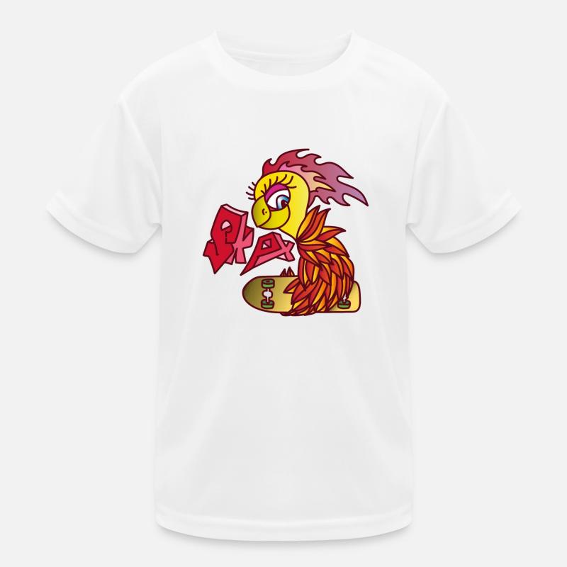 SKATING PHOENIX Kids Functional T-Shirt
