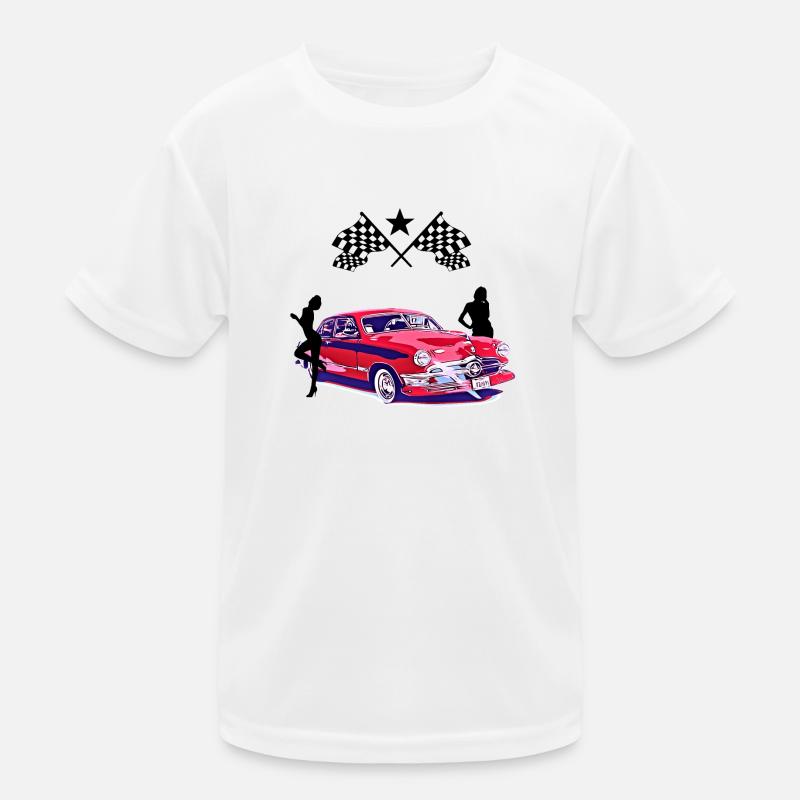 Auto Kinder Funktions-T-Shirt