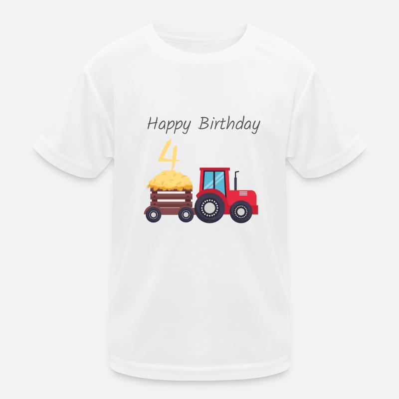 Happy Birthday Kids Functional T-Shirt