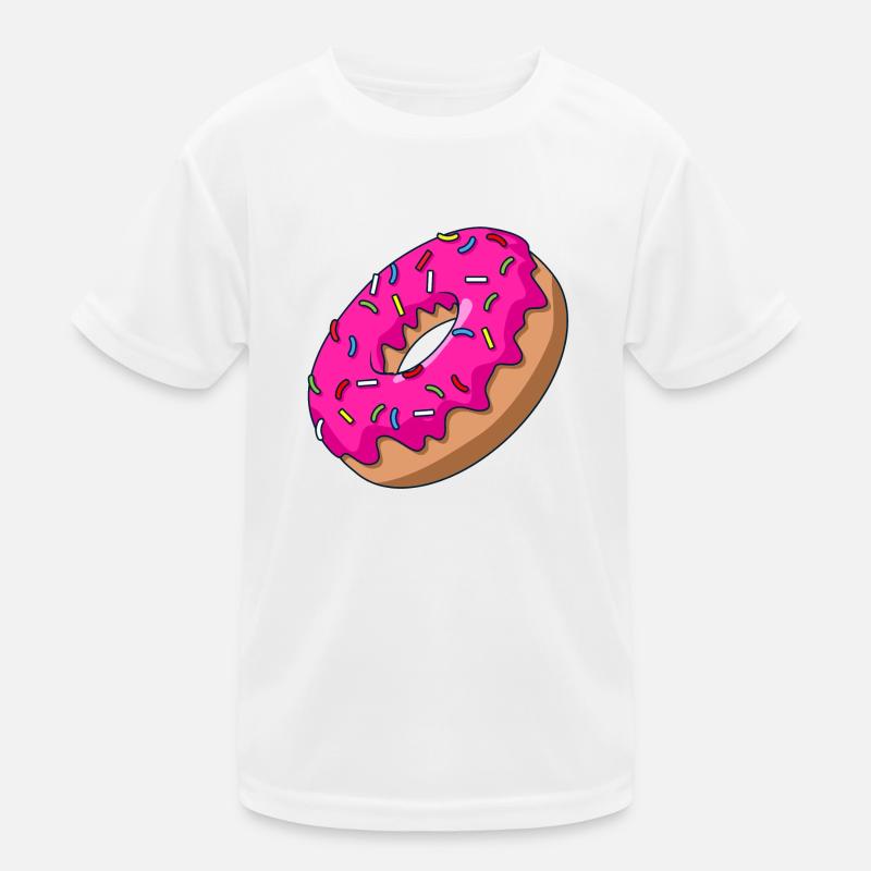 Donuts with sugar glaze Kids Functional T-Shirt
