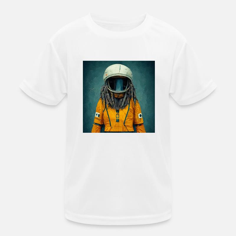 Rasta-astronaute T-shirt sport Enfant
