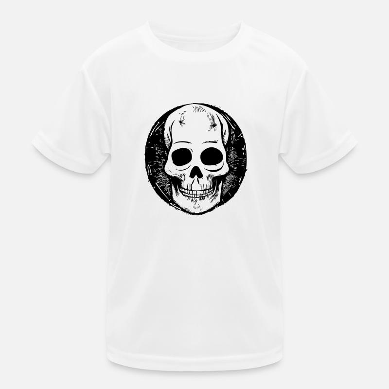Illustration de conception de crâne T-shirt sport Enfant