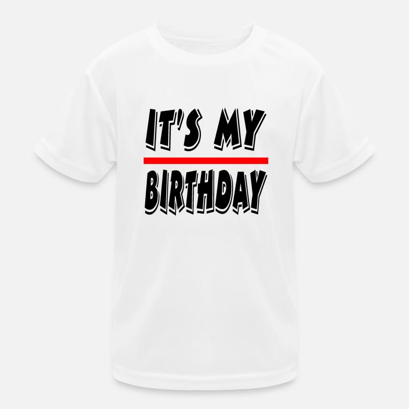 Geburtstag Kinder Funktions-T-Shirt