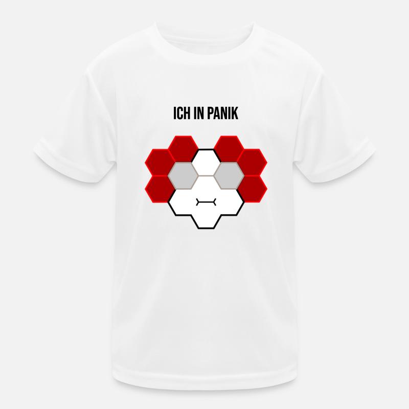 Ich in Panik Kinder Funktions-T-Shirt