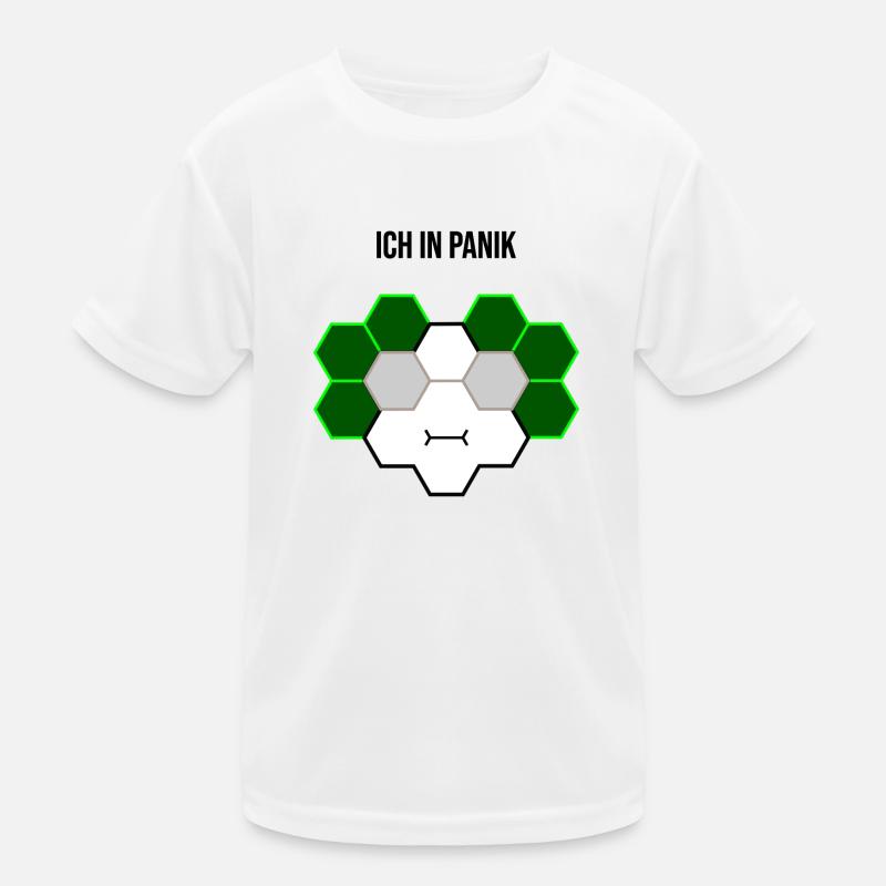 Ich in Panik Kinder Funktions-T-Shirt