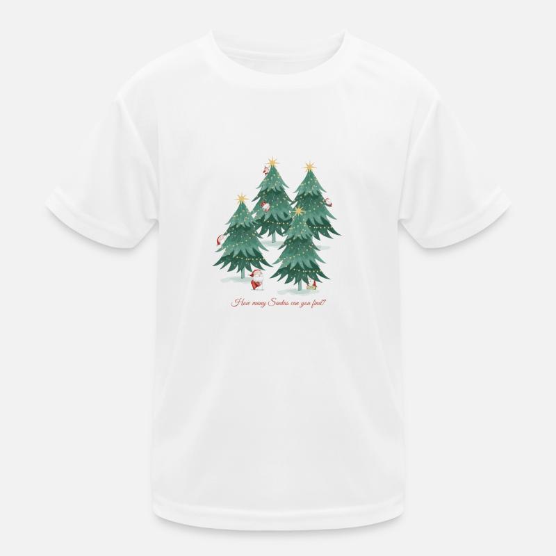 Cache-cache le Père Noël T-shirt sport Enfant
