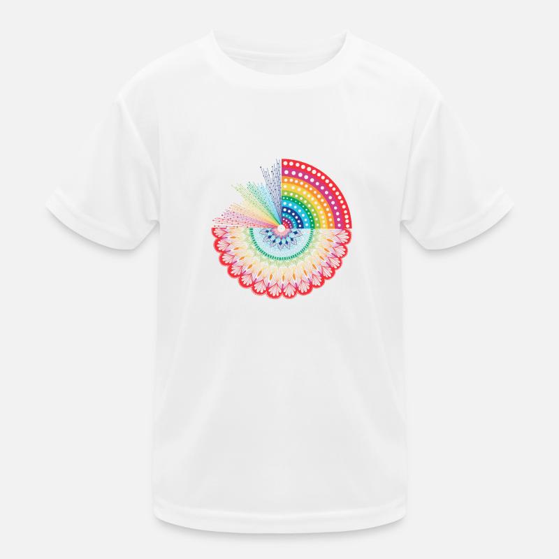 Mandala 2 Kinder Funktions-T-Shirt