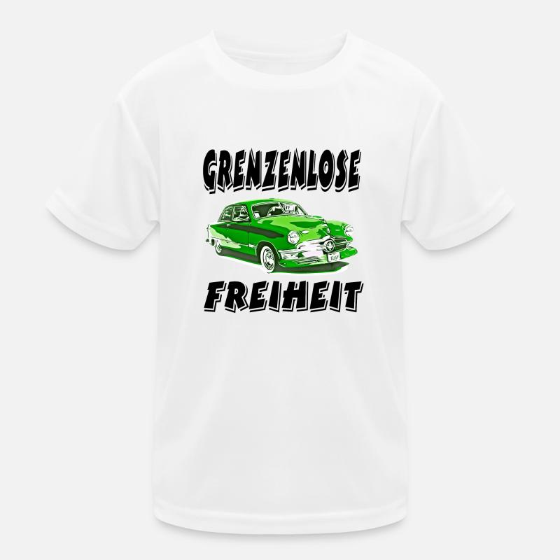 Auto Kinder Funktions-T-Shirt