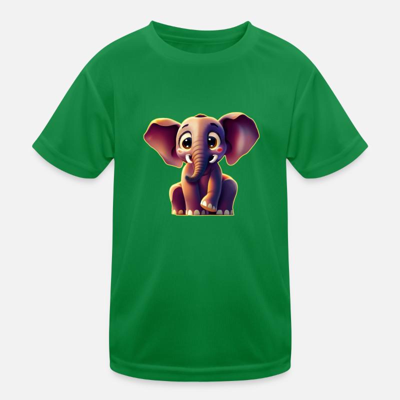 mignon bébé éléphant T-shirt sport Enfant
