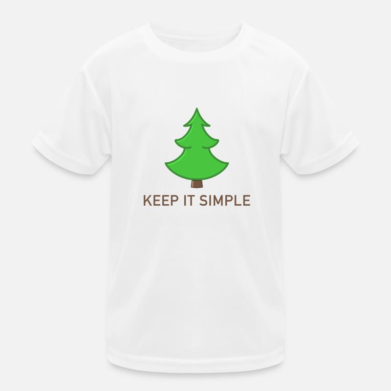 Weihnachtsbaum Kinder Funktions-T-Shirt