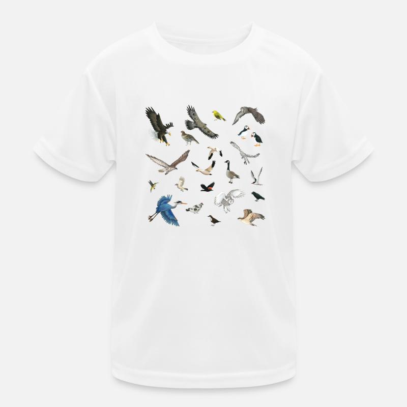 Oiseaux du Canada T-shirt sport Enfant