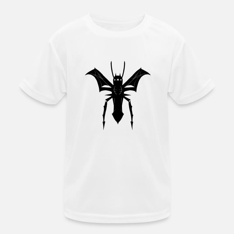 Fliegende Spinne Kinder Funktions-T-Shirt