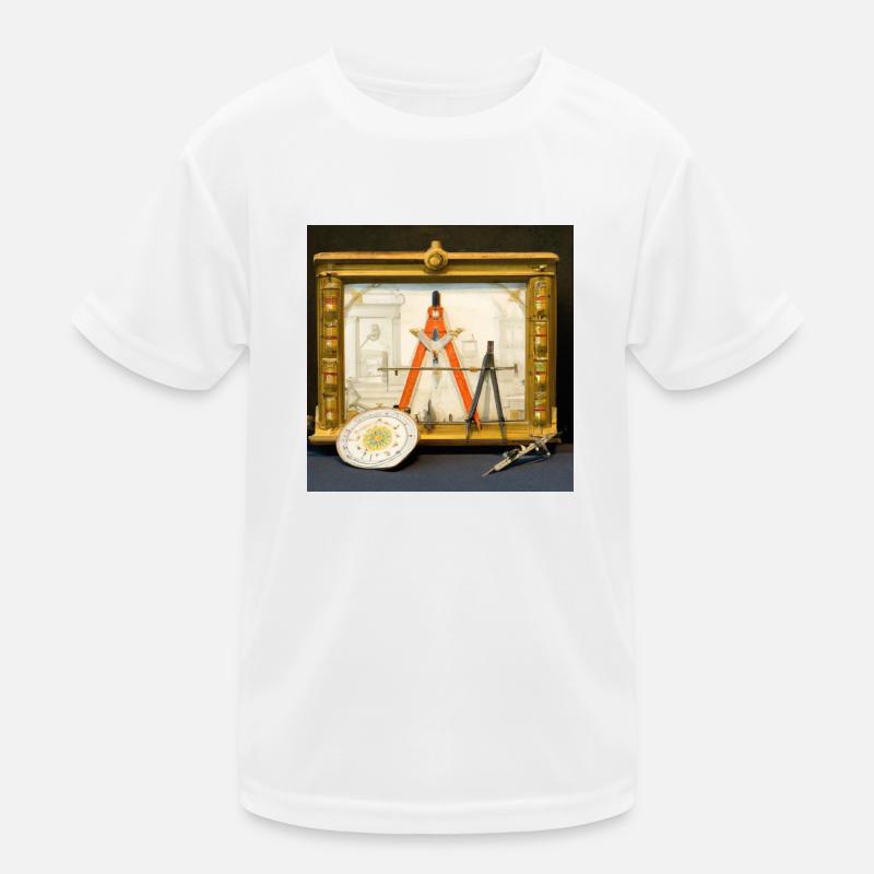 Freemason Architect Kids Functional T-Shirt
