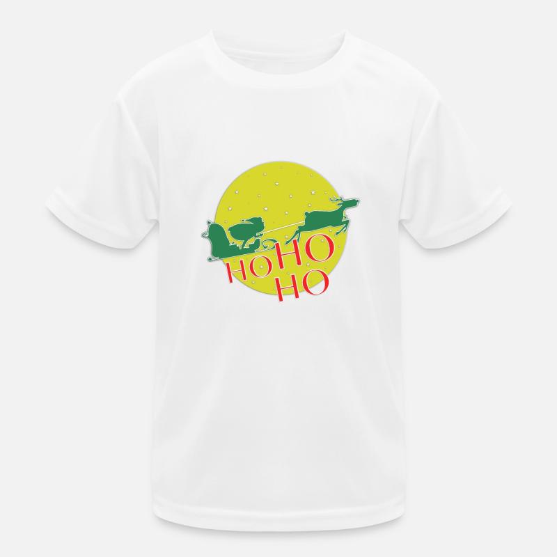 HO HO HO Kinder Funktions-T-Shirt