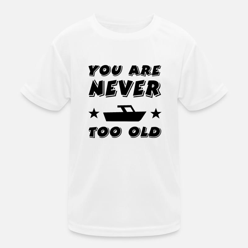 Motorboot Kinder Funktions-T-Shirt