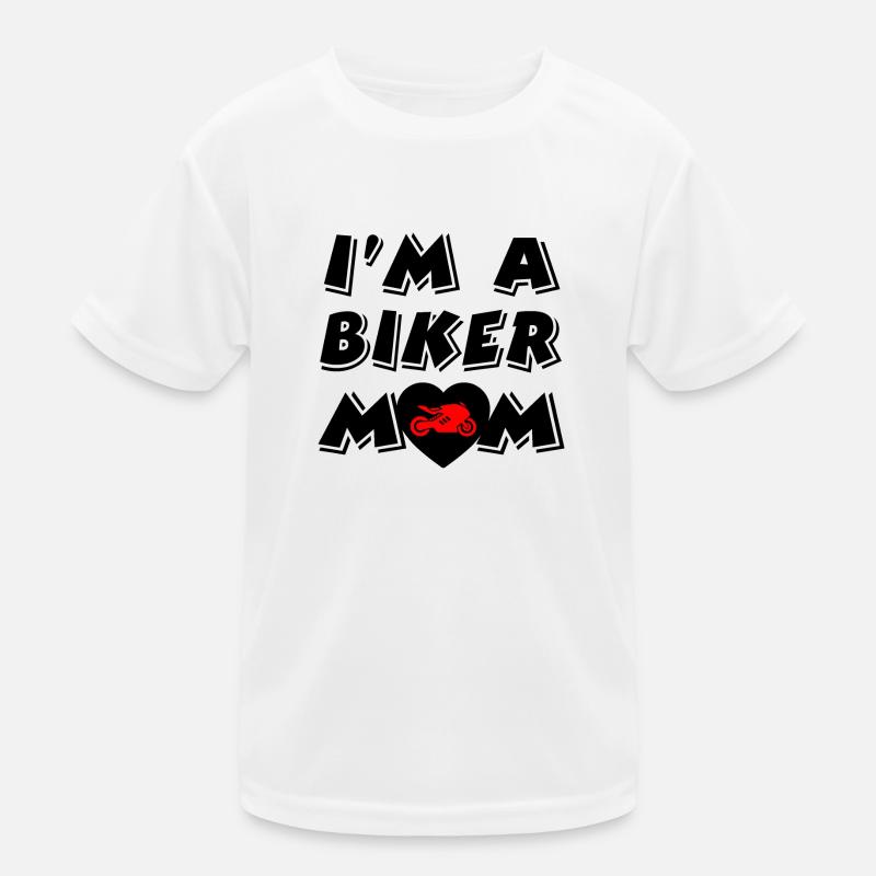 Motorrad Kinder Funktions-T-Shirt