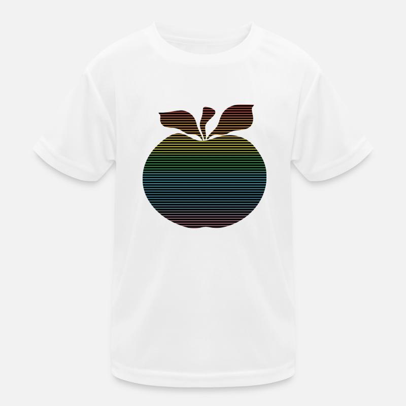 Apfel Kinder Funktions-T-Shirt
