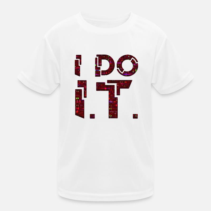 IT guy support geek computer computer geek je le fais T-shirt sport Enfant