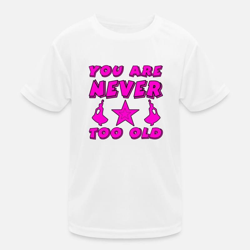 Danse Funksjons-T-skjorte for barn