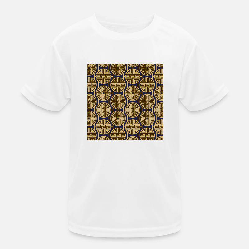 Chinese pattern Kids Functional T-Shirt