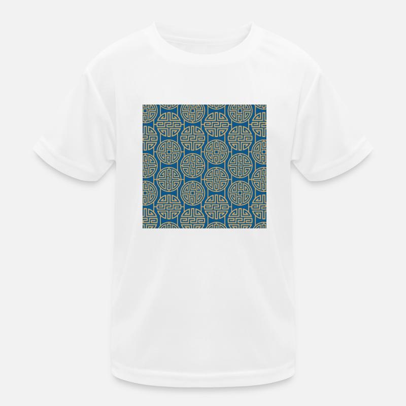 Chinese pattern Kids Functional T-Shirt