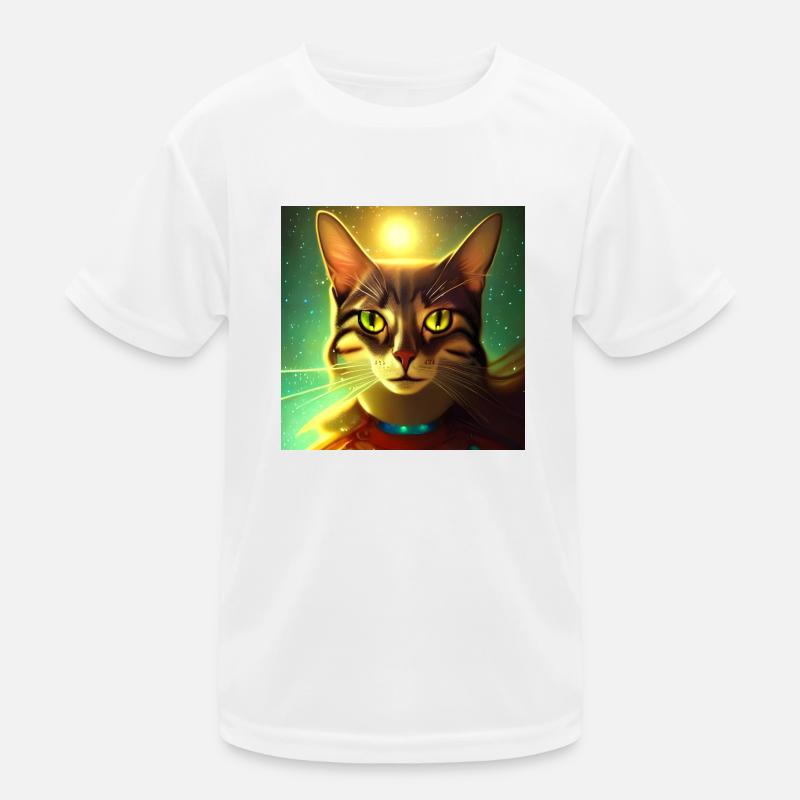Die Universums Katze Kinder Funktions-T-Shirt