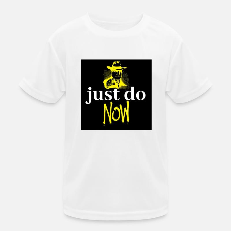 Just do Now T-shirt sport Enfant