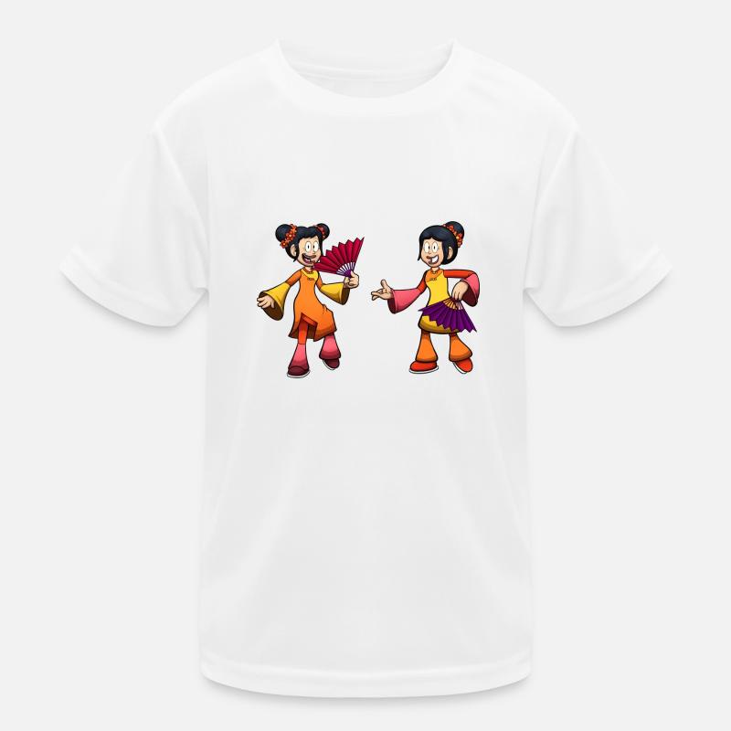 Danseuses du Nouvel An lunaire T-shirt sport Enfant