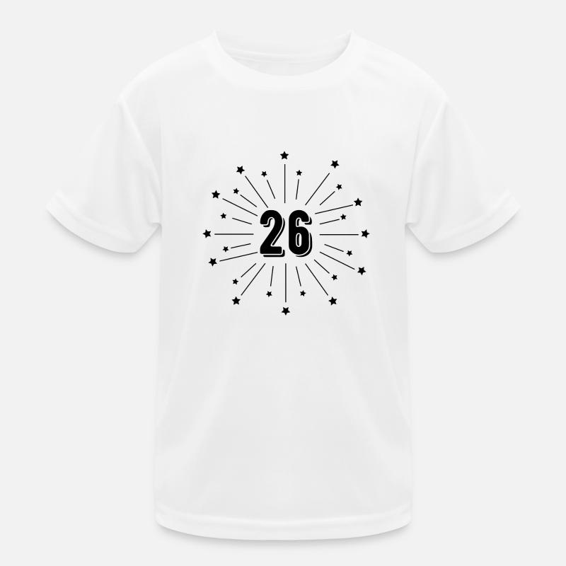 26e anniversaire étoilé - cadeau 26 ans T-shirt sport Enfant