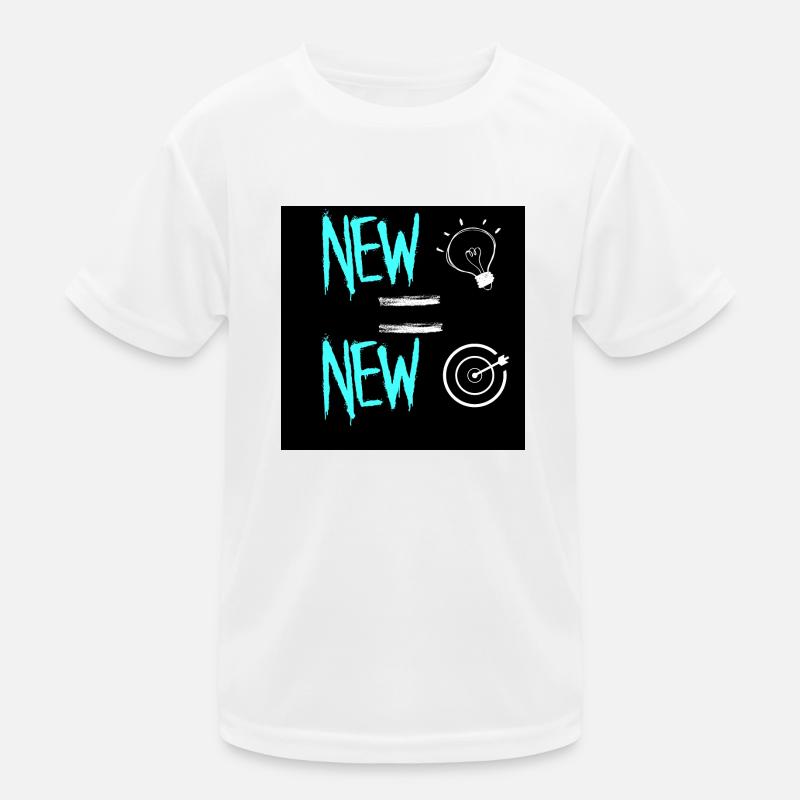 NEW IDEA= NEW OBJECTIF T-shirt sport Enfant