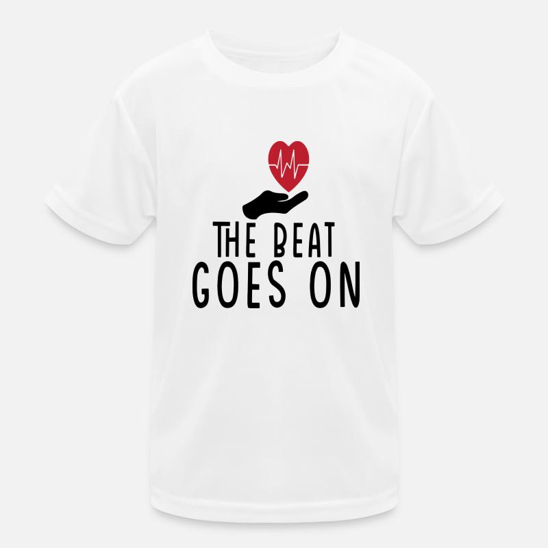 The Beat goes on Kids Functional T-Shirt