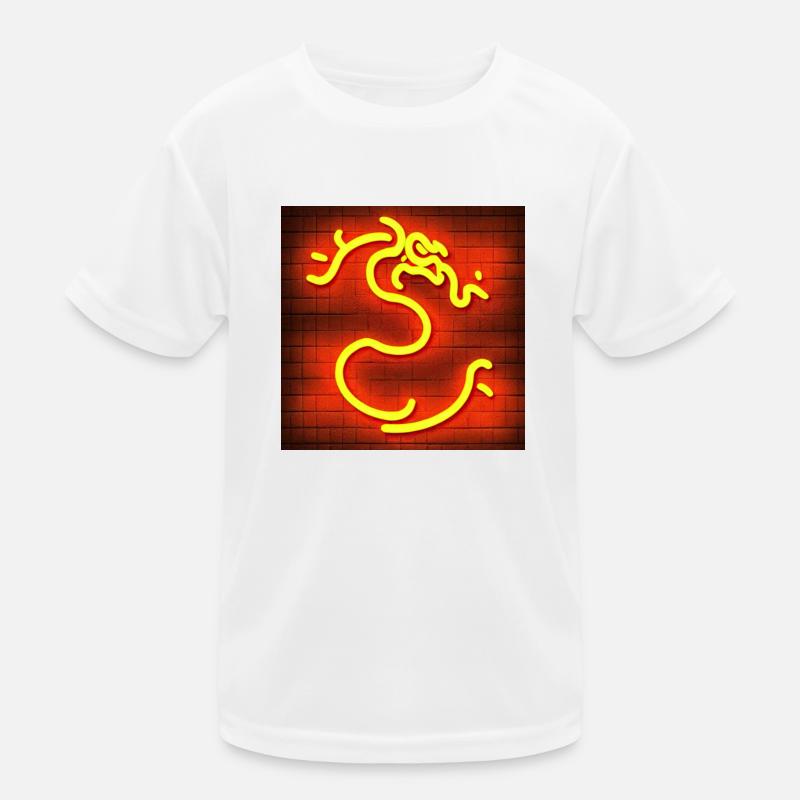 Drache Kinder Funktions-T-Shirt