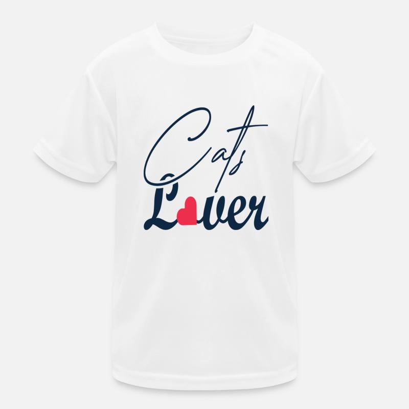 Cats Lover Kids Functional T-Shirt