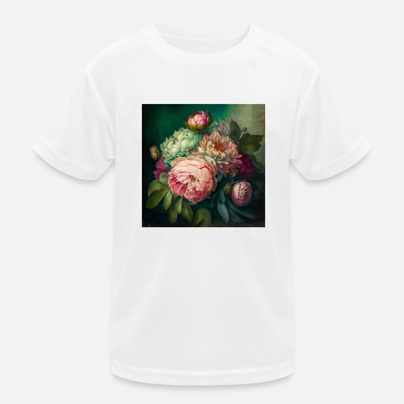 Conception florale15 T-shirt sport Enfant