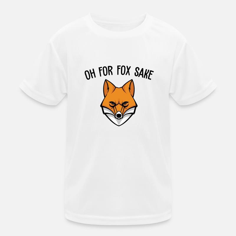 oh for fox sake Kids Functional T-Shirt
