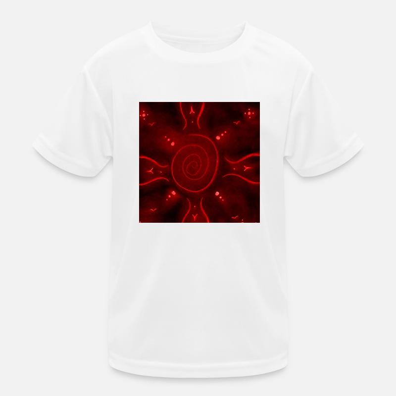 MANDALA ROUGE ENSOLEILLÉ T-shirt sport Enfant