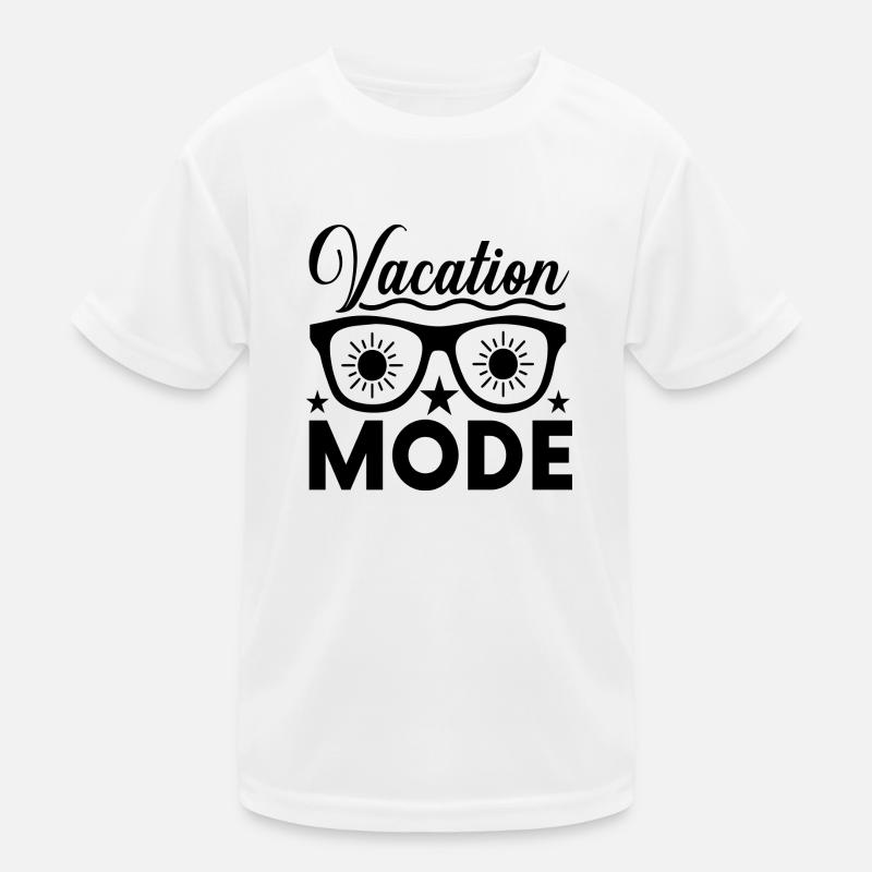 Vacation Mode Kids Functional T-Shirt