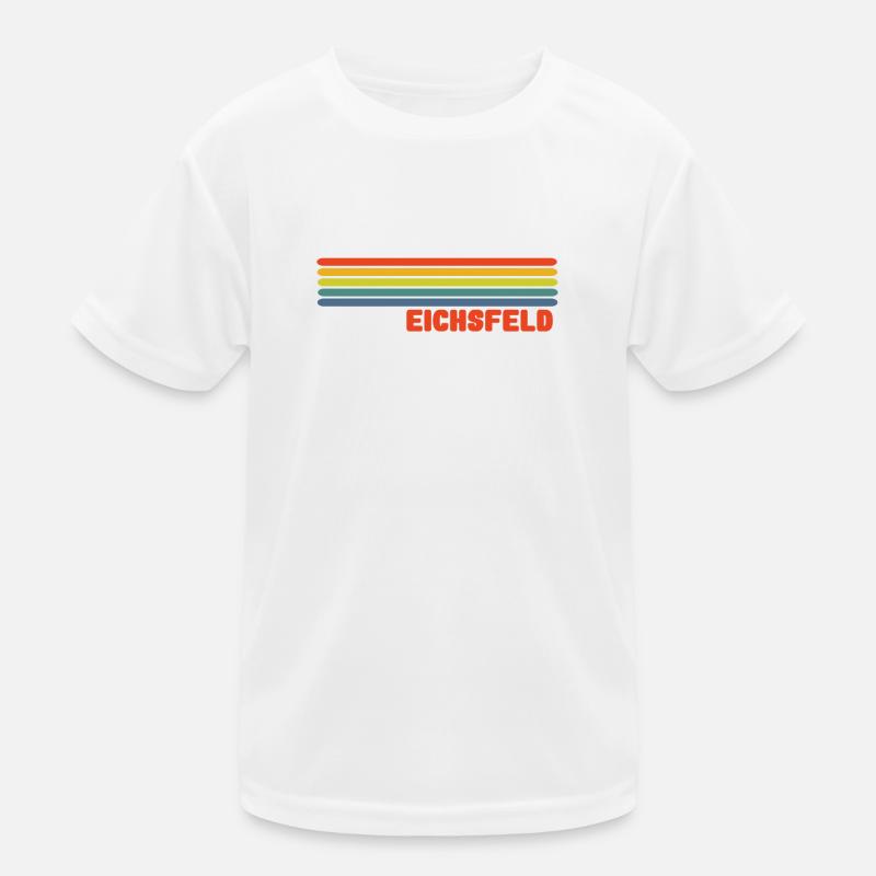 Eichsfeld Regenbogen Kinder Funktions-T-Shirt