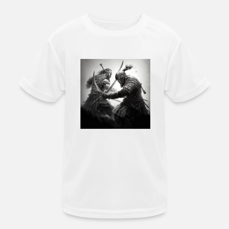 Samouraï Vs Vikings T-shirt sport Enfant