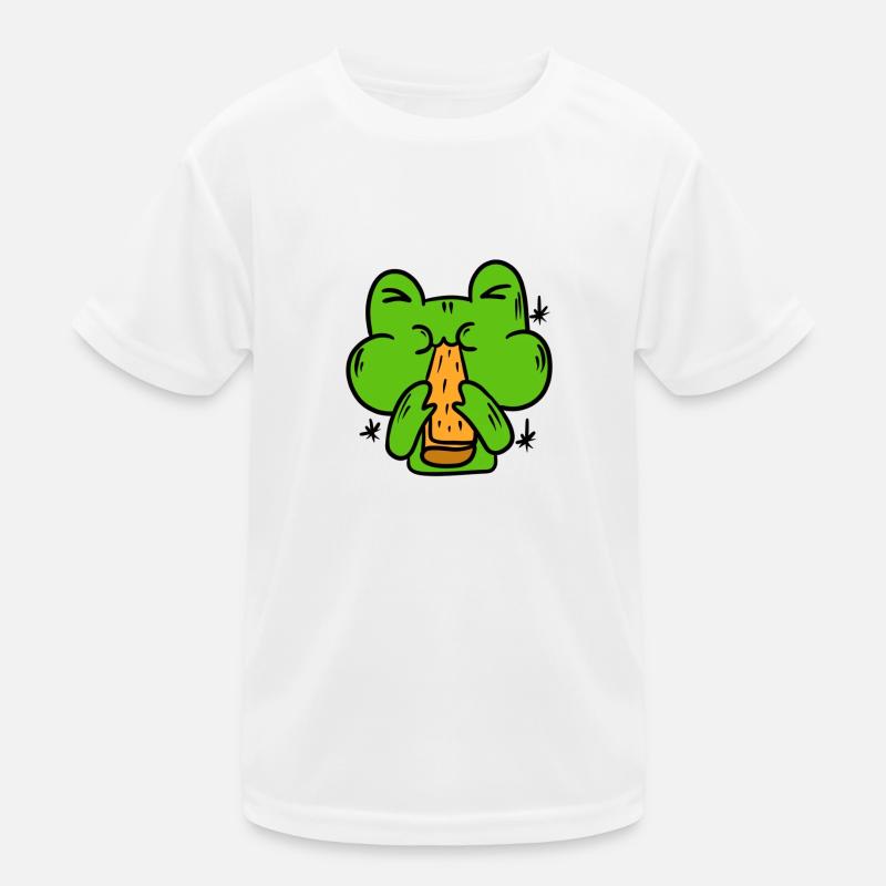 Funny frog, toad Kids Functional T-Shirt