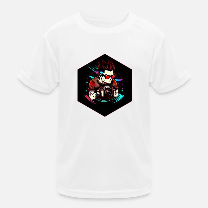 Photograp Kinder Funktions-T-Shirt
