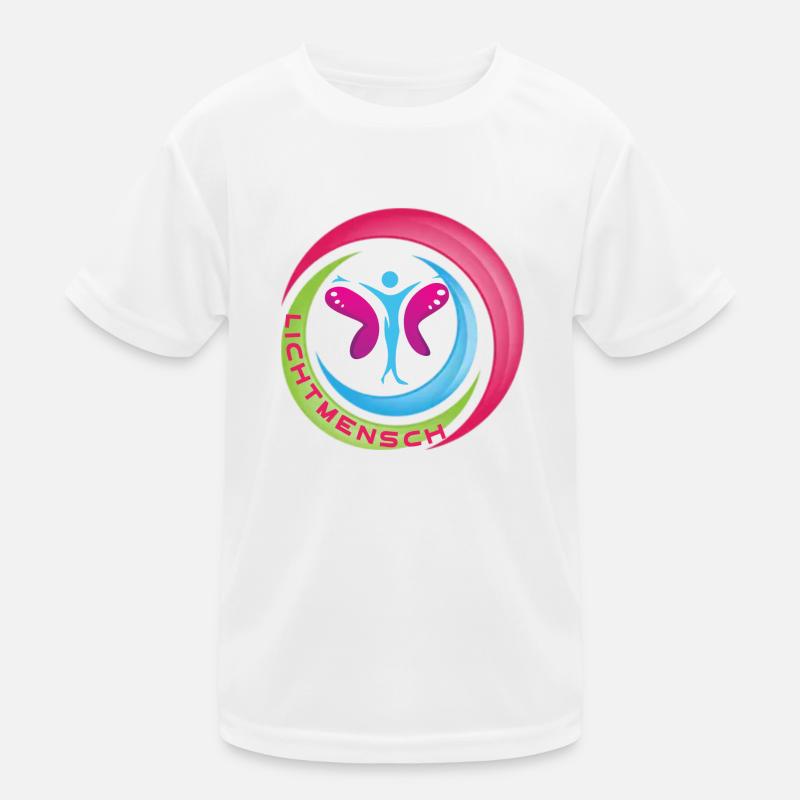 Lichtmensch Kinder Funktions-T-Shirt