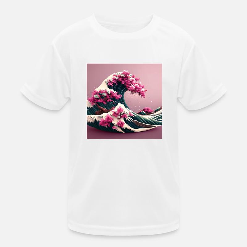 Tsunami Florale T-shirt sport Enfant