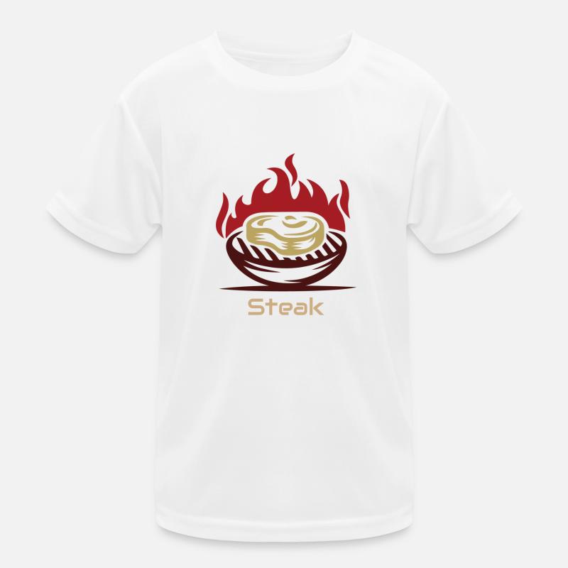 Steak Neu Kinder Funktions-T-Shirt